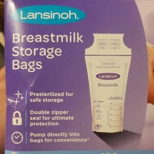 Lansinoh Purple Breastmilk Storage Solution